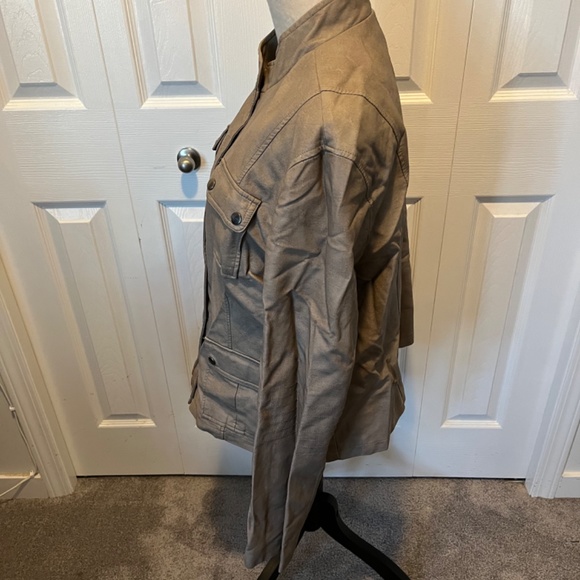 Alfani size XL faux Leather jacket - Picture 4 of 11
